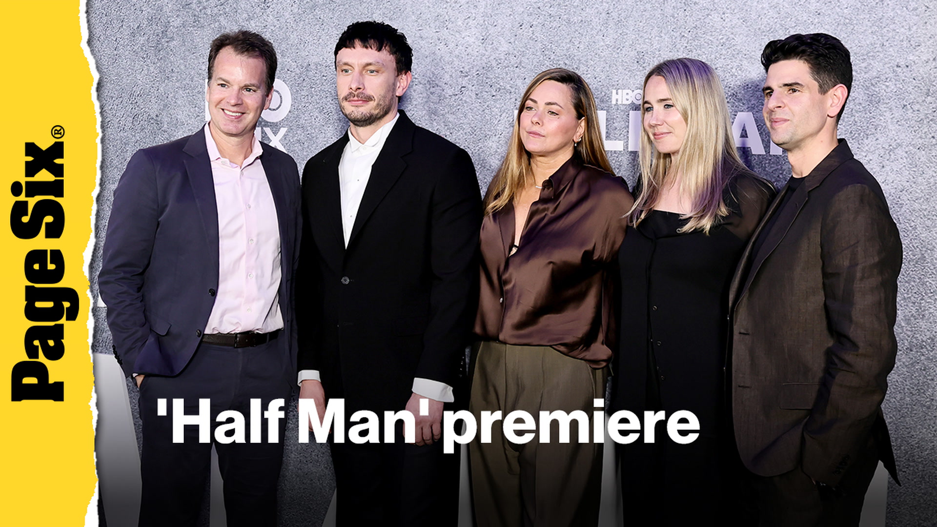 Video thumbnail for Richard Gadd, Neve McIntosh and more attend the 'Half Man' premiere