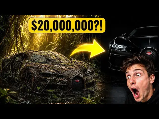Video thumbnail for I Found a $20M Bugatti Abandoned in the Jungle! 😱