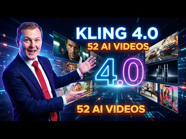 Video thumbnail for Kling 4.0: 30-Second AI Videos That Look Incredible