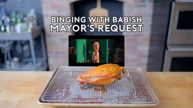 'Video thumbnail for 25.Binging with Babish; Mayor's Request from Cloudy with a Chance of Meatballs (1080p 24fps)'