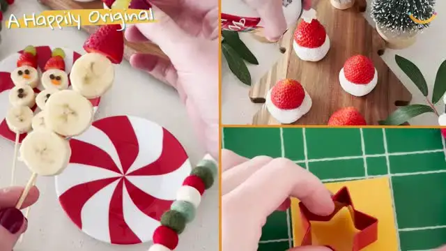Video thumbnail for Fun & Easy Delicious DIY Christmas Snacks: Top 10 Must Try By @created.at.home1 | Happily TV