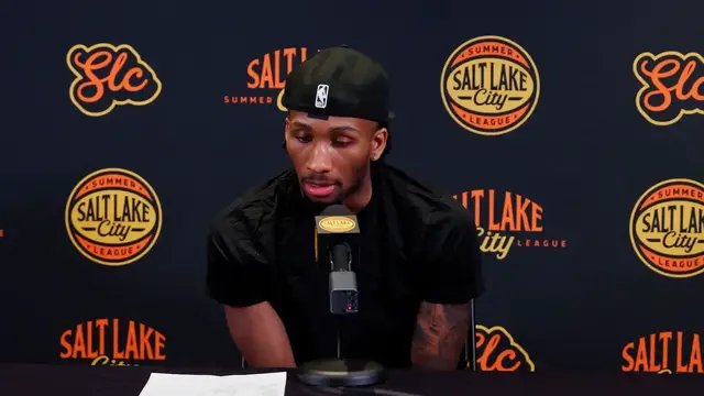 Video thumbnail for No. 2 Overall Pick Darryn Peterson Gives Thoughts on No. 3 Overall Pick Cam Boozer