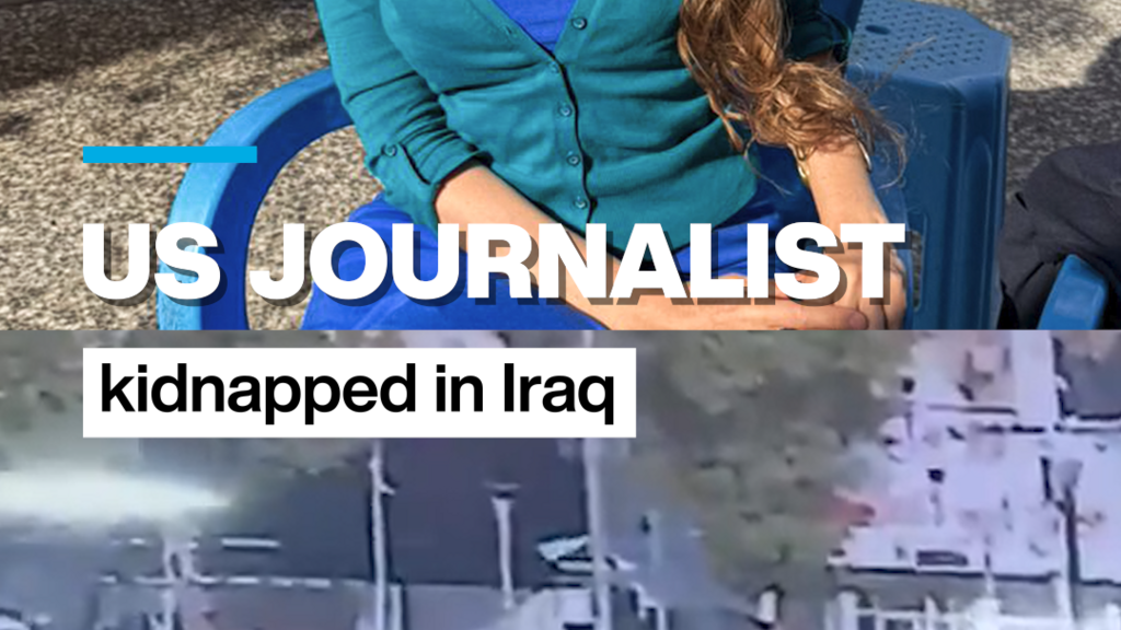 Video thumbnail for US journalist Shelly Kittleson kidnapped in Iraq