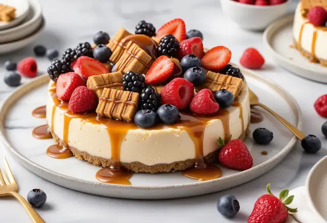 Video thumbnail for No-Bake Cheesecake Recipe