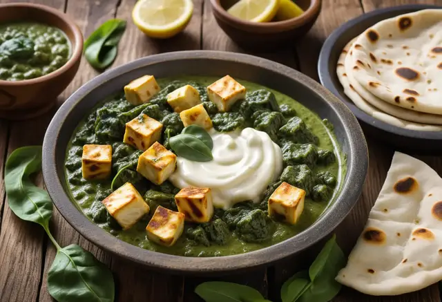 Video thumbnail for Saag Paneer Recipe