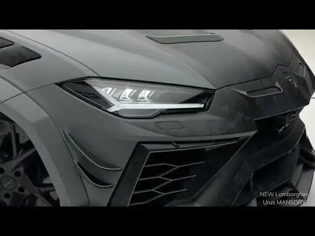 Video thumbnail for NEW Lamborghini Urus MANSORY
