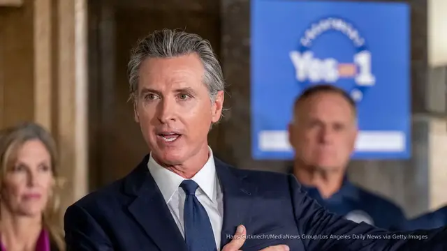 'Video thumbnail for Newsom signs young men’s mental health order as Dems struggle with group'