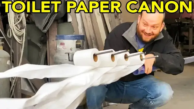 Video thumbnail for DIY Cannon: Welding Metal & Air Compressor Project