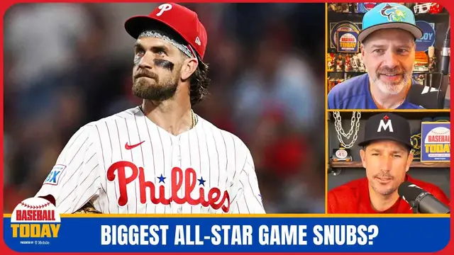 Video thumbnail for Biggest MLB All-Star game snubs? | Baseball Today