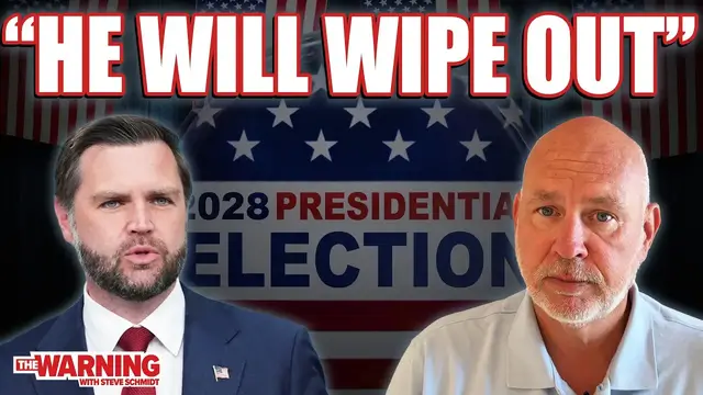Video thumbnail for JD Vance Is Heading for Disaster | Steve Schmidt