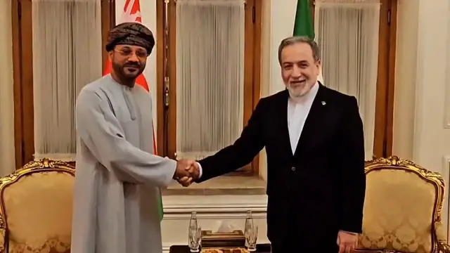 Video thumbnail for Iran: Iranian, Omani foreign ministers discuss bilateral ties, regional developments in Tehran.