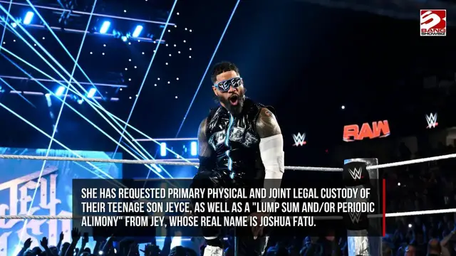 Video thumbnail for Jey Uso and his wife Takecia Fatu are getting a divorce after 12 years of marriage