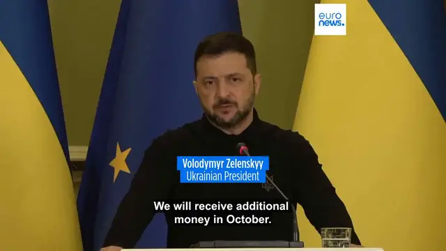 'Video thumbnail for Ukraine expects €2.9bn fund for US weapons to fight Russia, Zelenskyy says'