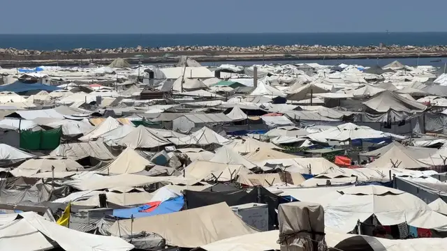 Video thumbnail for Gaza Drone Strike Hits Tent 20.