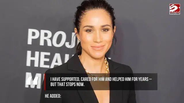 Video thumbnail for Meghan Markle’s estranged father faces shocking child abuse images allegations