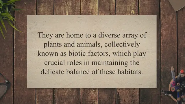 Video thumbnail for Unveiling the Hidden World of Estuary Biotic Factors: Exploring Relationships and Adaptations in Nature's Ecosystems