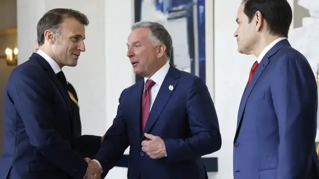 'Video thumbnail for US Secretary of State Rubio in Paris to hold Ukraine talks with Macron, Witkoff'