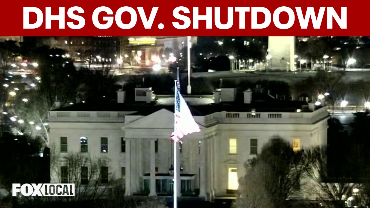 Video thumbnail for DHS shutdown now in effect after Congress fails to reach funding deal