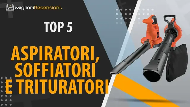 Video thumbnail for ⭐️ MIGLIORE ASPIRATORE, SOFFIATORE E TRITURATORE - Consigli e Guida all'acquisto (Comparativo 2021)