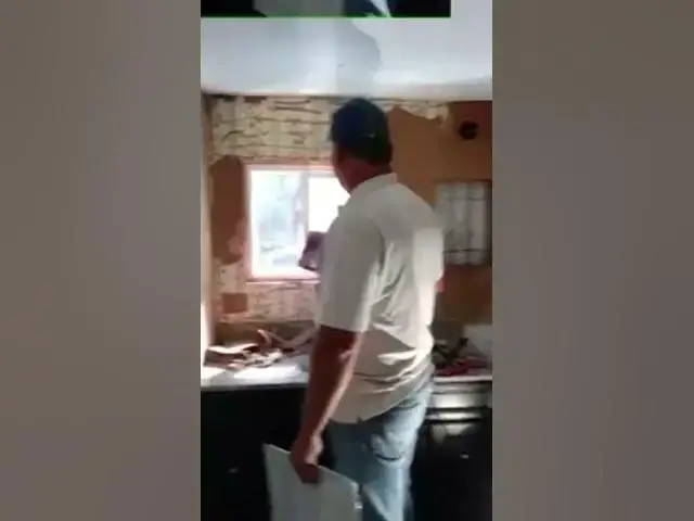 Video thumbnail for Formica to Tile in a Tiny Mobile Home #Shorts