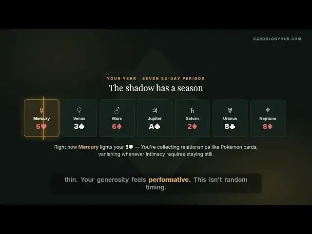 Video thumbnail for The Shadow of the 9♦ — The Universal Provider | Cardology Pro