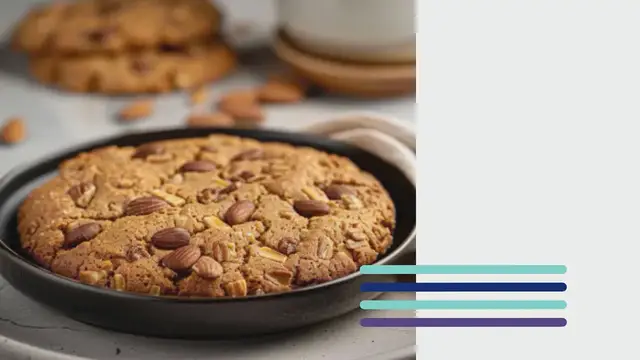 Video thumbnail for Cookie Géant aux Noisettes : Recette Facile et Gourmande
