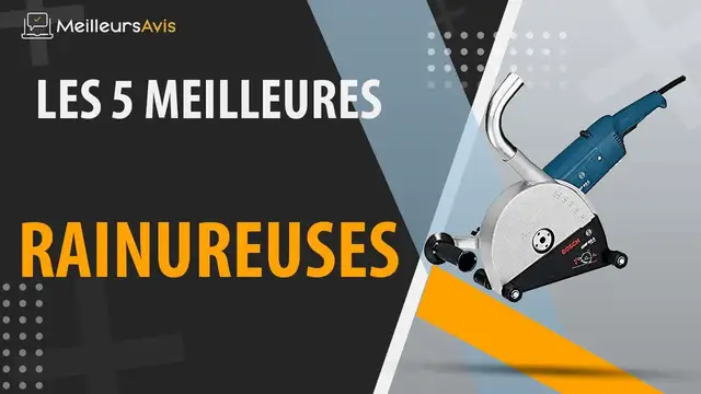 Video thumbnail for ⭐️ MEILLEURE RAINUREUSE - Avis & Guide d'achat (Comparatif 2021)