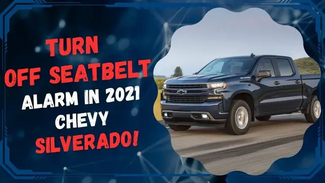 Video thumbnail for Turn Off Seatbelt Alarm in 2021 Chevy Silverado!