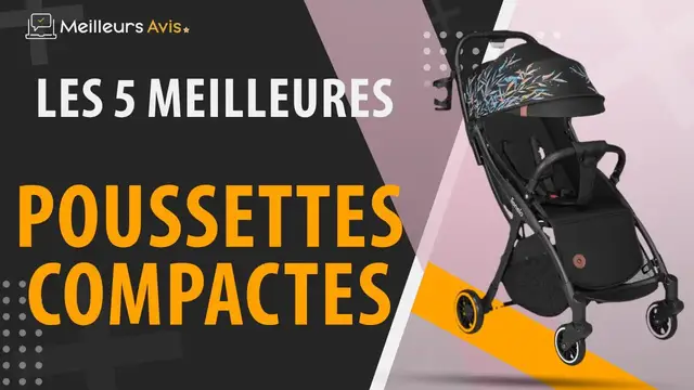 Video thumbnail for ⭐️ MEILLEURE POUSSETTE COMPACTE - Comparatif 2024