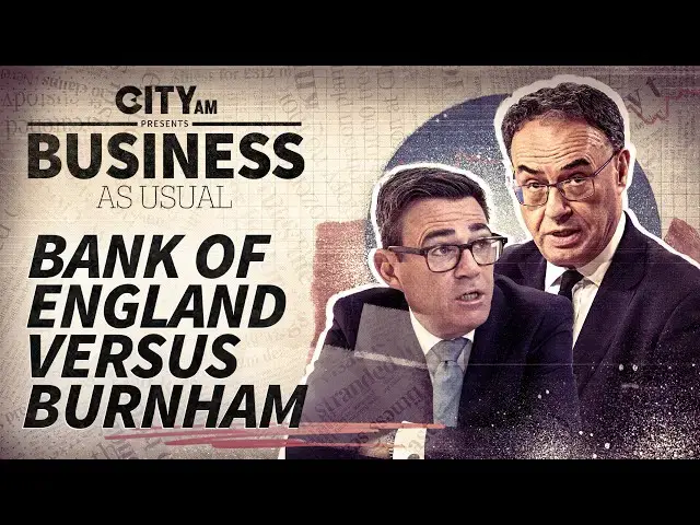 Video thumbnail for Bank of England hampers Burnham’s jobs drive