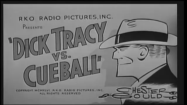Video thumbnail for Dick Tracy vs Cueball (1946)