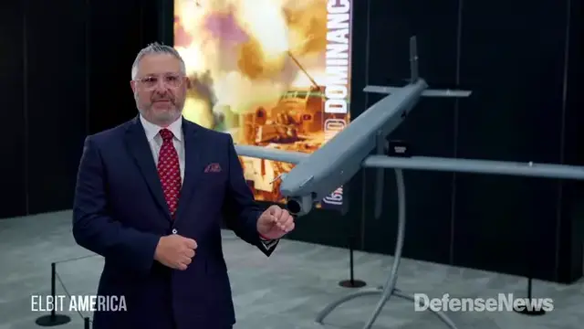 'Video thumbnail for Elbit America showcases AI-enabled launch effects and precision strike innovation'