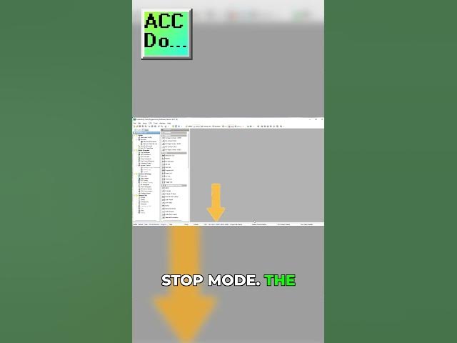 Video thumbnail for Where to See Your PLC's Online/Stop Status! 🛑