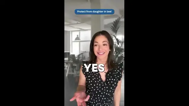 'Video thumbnail for law mother: protect assets from daughter in law?'