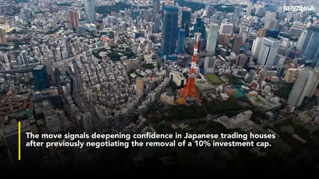'Video thumbnail for Warren Buffett's Berkshire Hathaway Lifts Mitsubishi Stake Past 10% As Japan Trading House Bet Deepens'