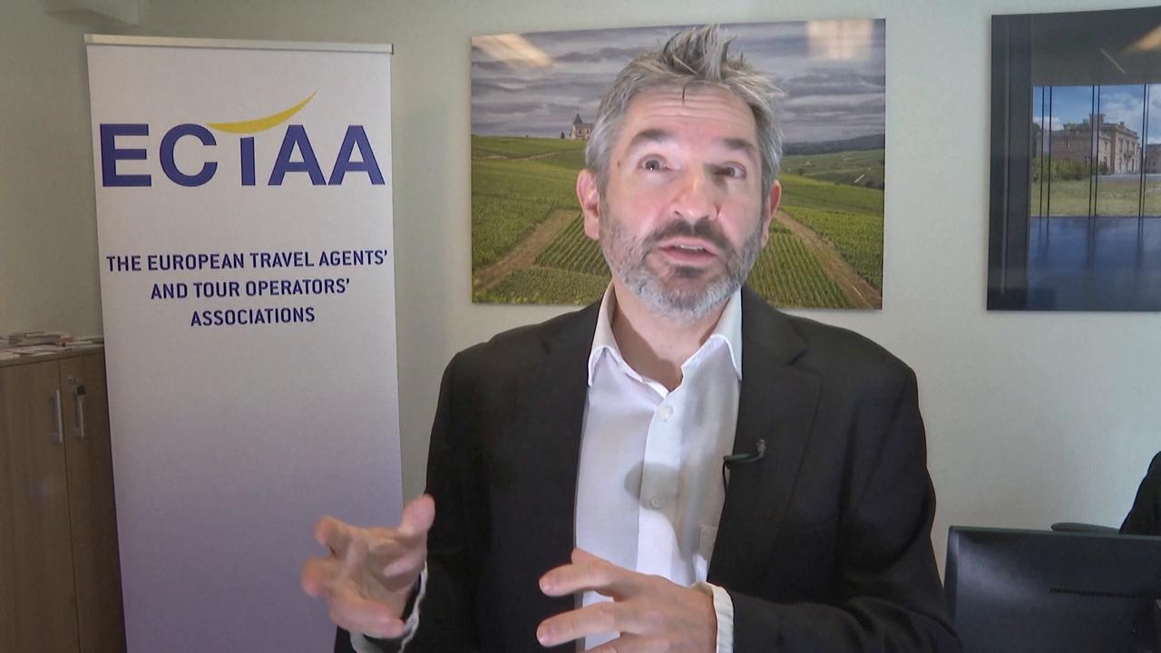 Video thumbnail for Belgium: Europe's airlines brace for jet fuel crunch as Iran war disrupts supplies.