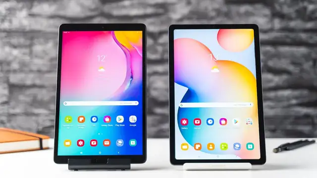 Video thumbnail for Vergleich: Samsung Galaxy Tab S6 Lite VS Tab A 10.1 | Deutsch
