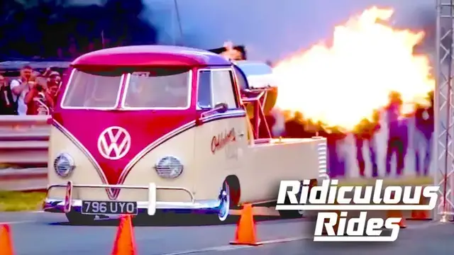 Video thumbnail for The Jet-Powered VW Camper Van
