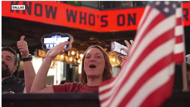 Video thumbnail for US fans dream big as national team reaches World Cup knockouts