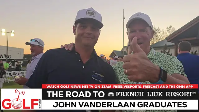 'Video thumbnail for John VanDerLaan graduates Korn Ferry Tour'