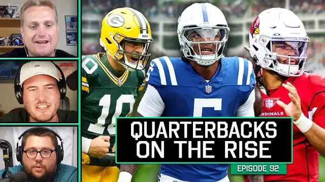 'Video thumbnail for Nate Tice Talking QBs on the Rise & NFL Trends'