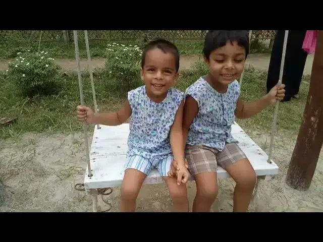 Video thumbnail for রায়ান ও রিয়নের দোলনায় দোল খাওয়া- Rayan and Riyon is swinging on the swing