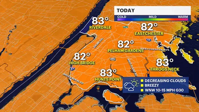 Video thumbnail for Father's Day weekend forecast in the Bronx