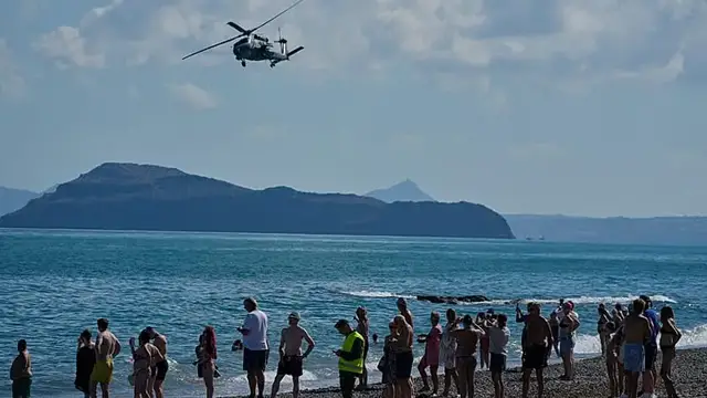 Video thumbnail for Greece-Egypt military exercise draws tourists’ attention in Crete