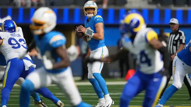 'Video thumbnail for Can the Chargers Leapfrog the Chiefs In Harbaugh's Second Year?'