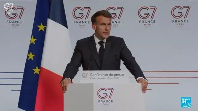 Video thumbnail for G7 summit hailed a success by Macron thanks to developments on Ukraine and Iran
