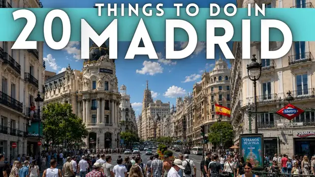 Video thumbnail for Best Things To Do in Madrid Spain 2026 4K