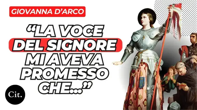 'Video thumbnail for Giovanna d'Arco: Citazioni Che Ispirano Ancora Oggi'