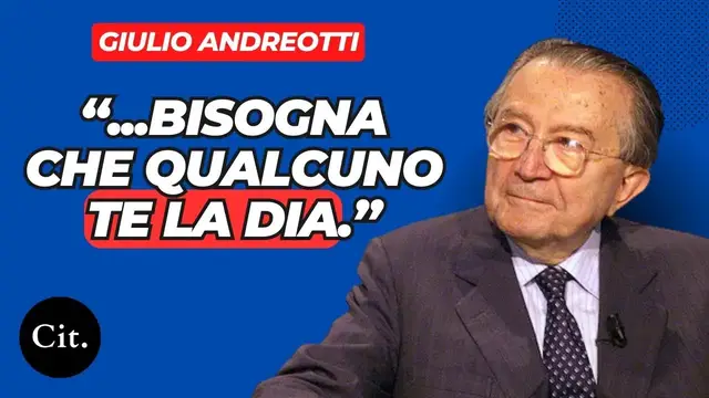 'Video thumbnail for Andreotti Come Non Lo Hai Mai Sentito: 10 Pensieri Che Ti Cambieranno!'