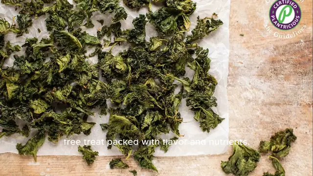 Video thumbnail for Oil-Free Crispy Kale Chips Recipe